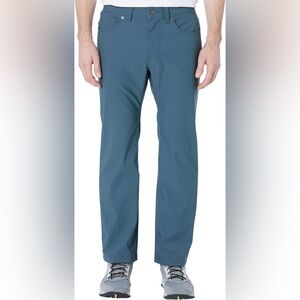Prana The Brion Pant Regular Fit in Blue, Men’s size 38x32